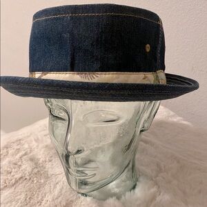 Goorin Bros Blue Denim Classic Fedora Unisex One Size